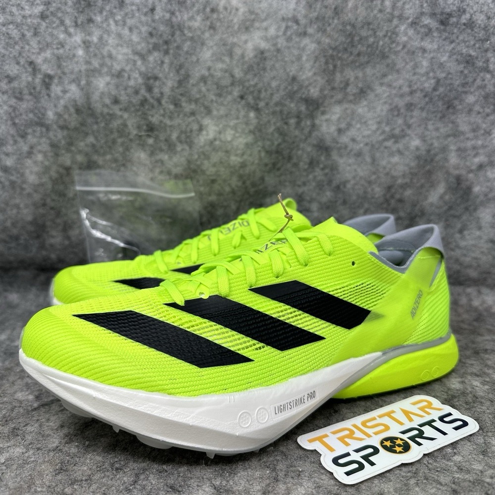 Adidas Adizero Avanti Track & Field Shoes Mens Size 7.5 Lucid Lemon Black IG1989